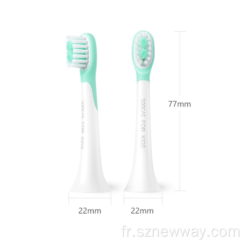 Têtes de brosse à dents électriques pour enfants Soocas C1